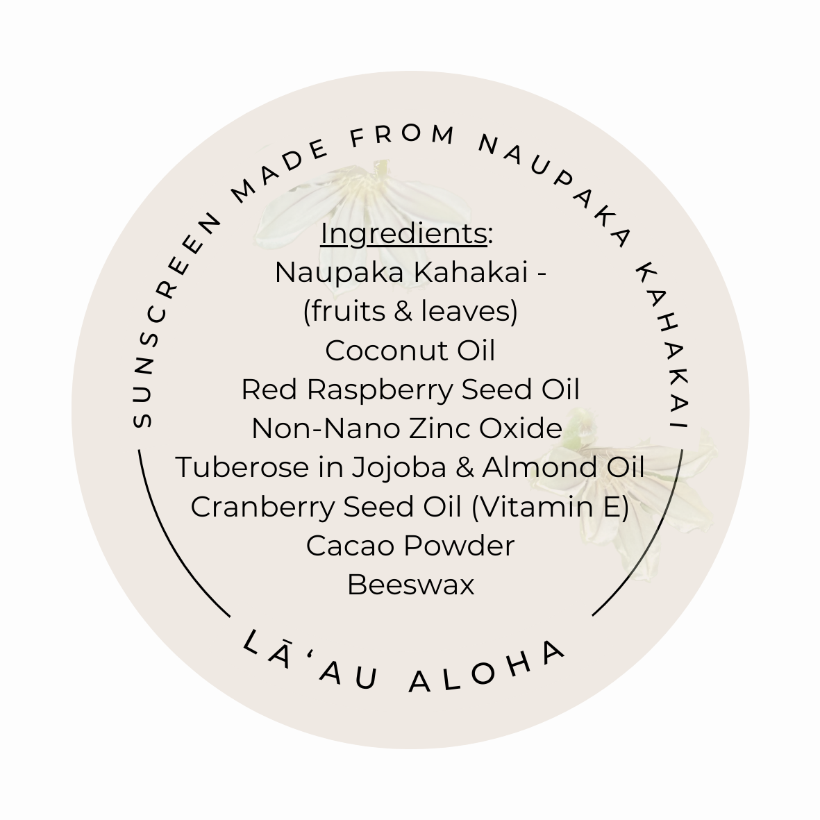 Naupaka Sunscreen - Tinted Tuberose