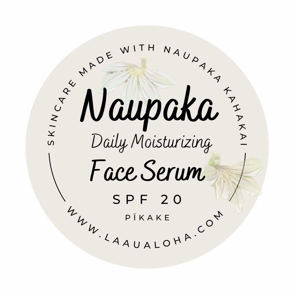 Naupaka Daily Moisturizing Face Serum