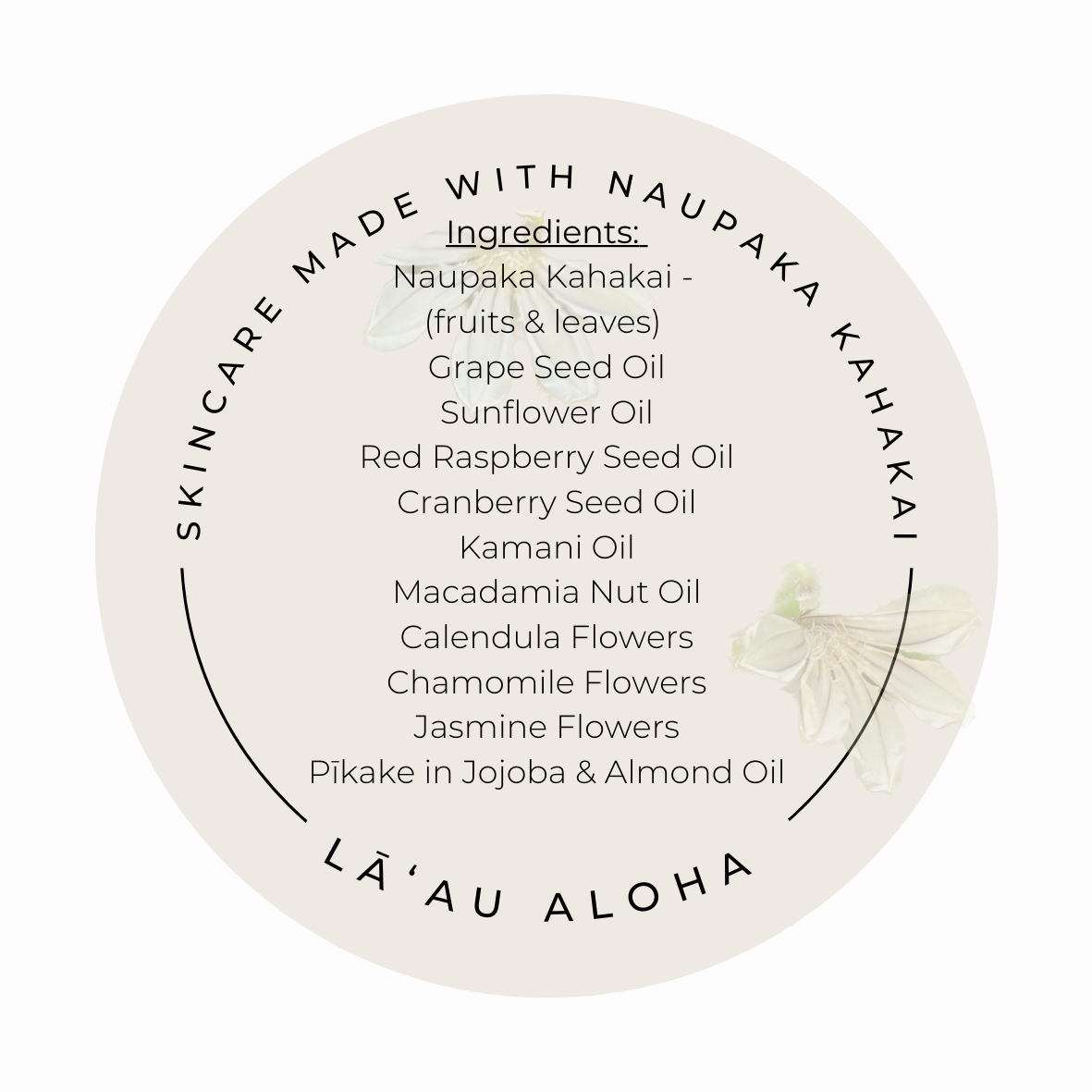 1/2 oz Naupaka Daily Moisturizing Face Serum